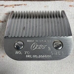 Oster Clipper Blade Size 1 Professional Detachable Barber Blade Used